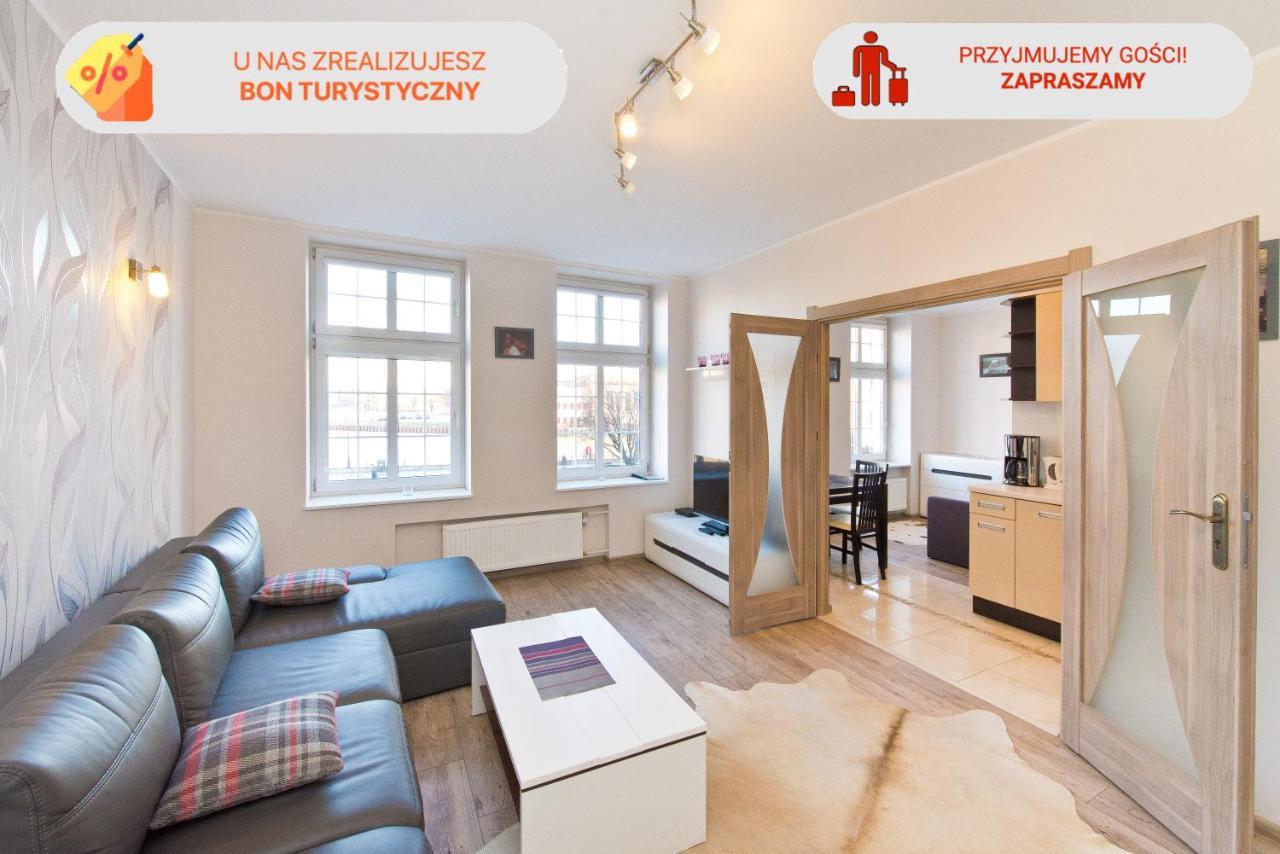 Gdanskie Apartamenty - Apartament Targ Rybny Z Widokiem Na Motlawe Buitenkant foto